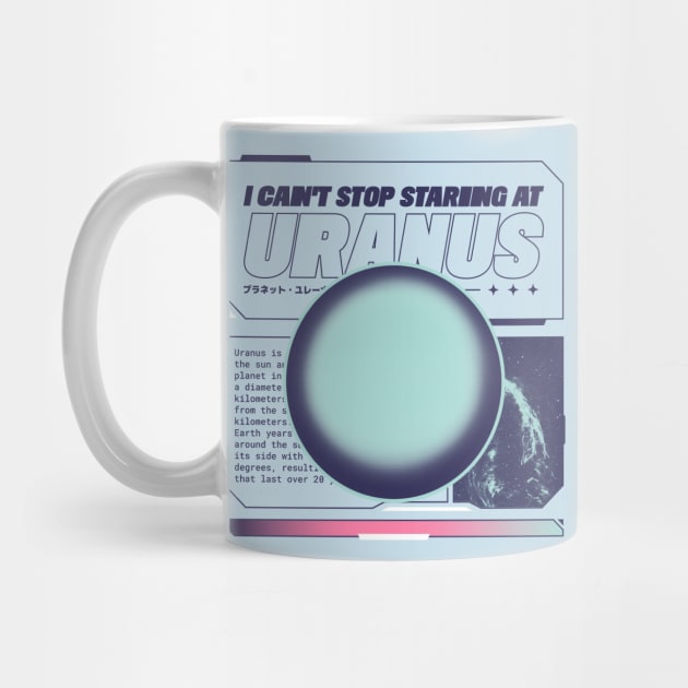 Funny I Can't Stop Staring at Uranus Graphic - Hilarious Cosmic Tee by TeeTrendz